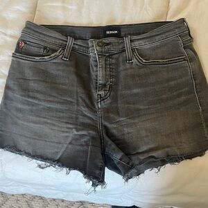 Hudson Gracie Gray Denim Shorts 29